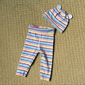 H&M pants and hat set